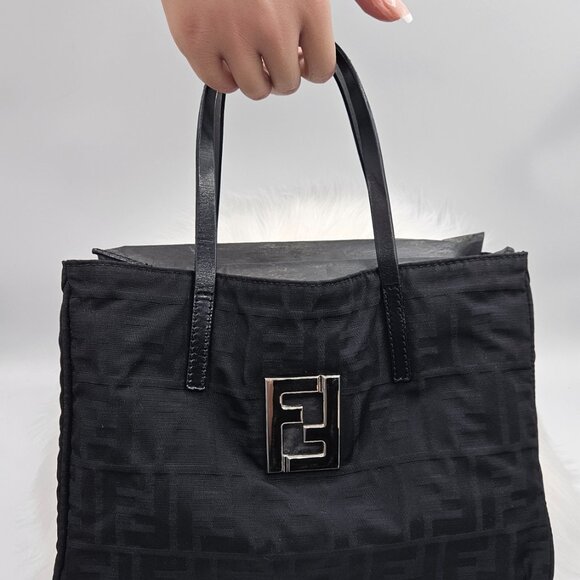 Fendi Zucca Pattern Petite Bag - Picture 8 of 17